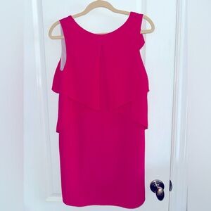 BCBG MaxAzria Runway Fuchsia Sleeveless Dress Size M